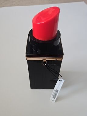Kate Landry Novelty Red Lipstick Purse